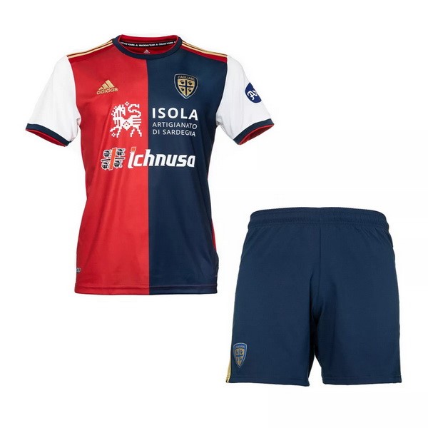 Trikot Cagliari Calcio Heim Kinder 2020-21 Rote